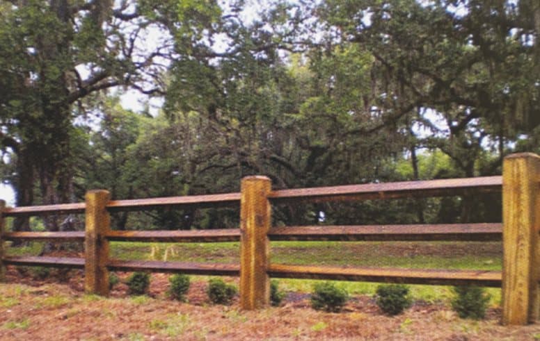 Split Rail Fencing System