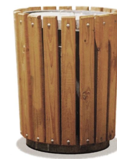 Classic Plastic Trash Receptacles