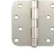 Solid Brass Square Corner Plain Bearing Hinge