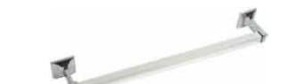 Towel Bar Concealed Screw, Square Style