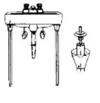 Sink Installation - Lav Legs (Basin Leg)