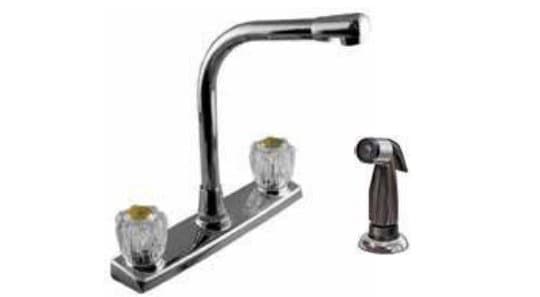 Two Handle High Spout Kitchen Faucet