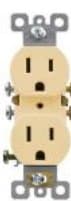 15 Amp Duplex Receptacles