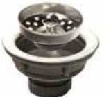 4" Duo Strainer Assemblies - Plastic Duo Sink Assembly