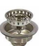 4" Duo Strainer Assemblies - Turn n' Lock Stainless Steel Duo Assembly