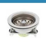 4" Duo Strainer Assemblies - Easy-Connection Basket Sink Strainer Assembly