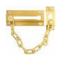 Chain Door Guard – Heavy Duty