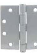 Square Corner Ball Bearing Hinge — Non-Removable Set Screw Pin