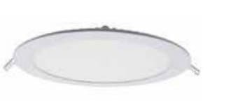 24W Thin LED Panel — Round 3000K