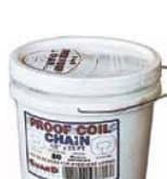 Proof Coil Chain - Electro-Galvanized