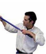 Telescopic Extension Pole w/ Swivel Hanging Hole