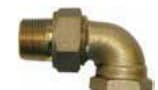 Radiator Elbow, Nut & Tailpiece