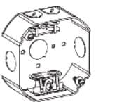 4" Octagon (40) Boxes Welded 1-1/2" Deep (MC)