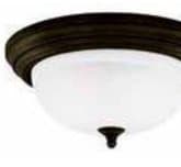 Oil Rubbed Bronze 3-Light Ceiling Fixture