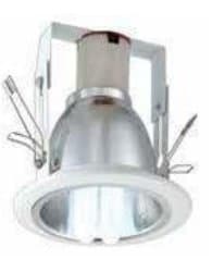 White Recessed Down Light