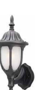 Textured Black Outdoor Coach Light