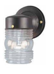 Black Outdoor Wall Light