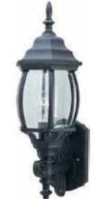 Textured Black Outdoor Coach Light