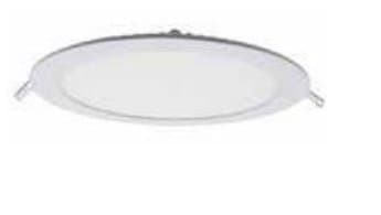 18W Thin LED Panel — Round 6500K Dimmable