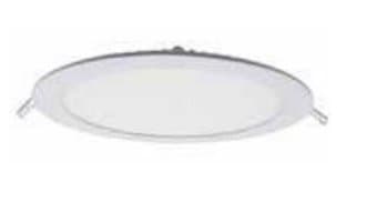 18W Thin LED Panel — Round 3000K Dimmable