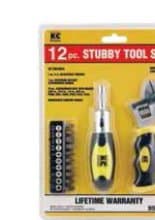 12 pc. Stubby Tool Set