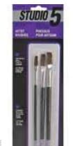Dark Ox Hair Single Stroke Set