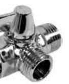 Brass Shower Diverter-Lever