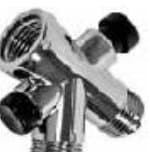 Plastic Shower Diverter-Push Button