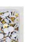 100 pc. White Thumbtacks