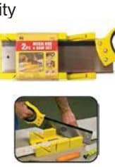 Hand Saws - 2 pc. Mitre Box & 14" Saw Set