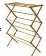 Madison Mill Clothes Dryer Wood Dowel