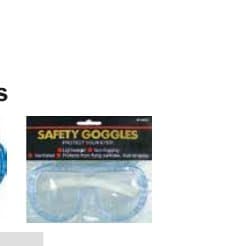 Safety Goggles w/ Poly Carbonate Lenses