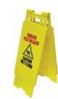 Wet Floor Caution Sign Heavy Pattern